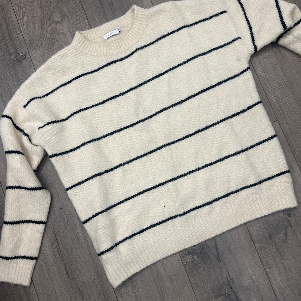 Lush striped sweater